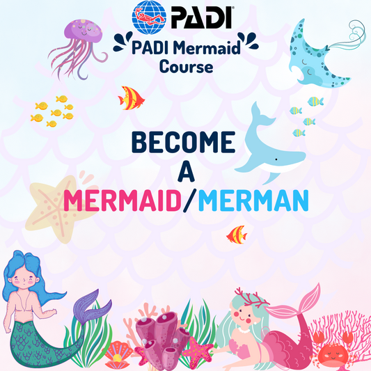 Become a PADI Mermaid or Merman!